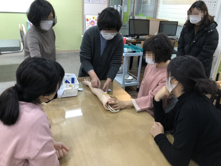 기본간호 실습수업시간 ★